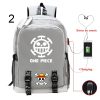 Hot Japan ONE P PIECEs Luffy USB Charging Backpack Boys Girls Large Capacity Travel Bag Multifunctional 2 - Official One Piece Store