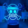 Straw Hat Pirates Logo LED Lamp