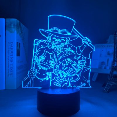 Luffy Sabo Ace LED Lamp