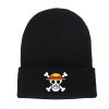 Japan Anime Luffy Roronoa Zoro Cotton Casual Beanies for Men Women Knitted Winter Hat Solid Hip 1 - Official One Piece Store