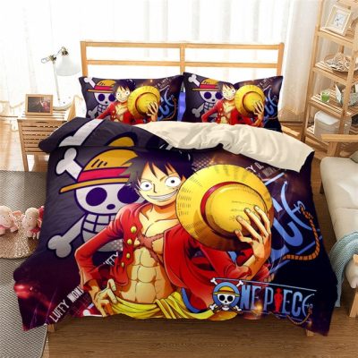 Japanese Anime Cartoon One Pieced Bedding Set Luffy Pillow Case Duvet Cover Set Single Double Large 1.jpg 640x640 1 - Official One Piece Store