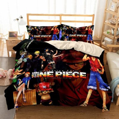 Japanese Anime Cartoon One Pieced Bedding Set Luffy Pillow Case Duvet Cover Set Single Double Large 15.jpg 640x640 15 - Official One Piece Store