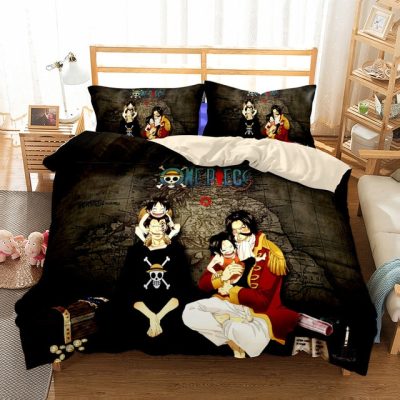Japanese Anime Cartoon One Pieced Bedding Set Luffy Pillow Case Duvet Cover Set Single Double Large 3.jpg 640x640 3 - Official One Piece Store
