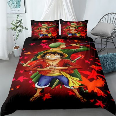 Japanese Anime Cartoon One Pieced Bedding Set Luffy Pillow Case Duvet Cover Set Single Double Large 4.jpg 640x640 4 - Official One Piece Store