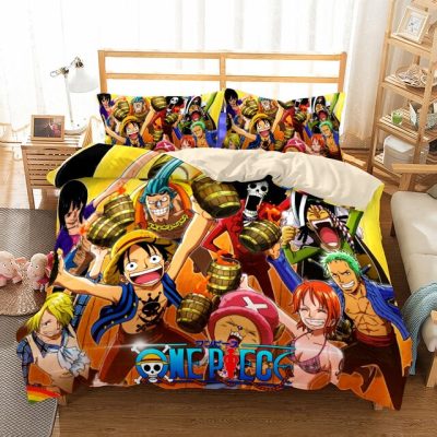 Japanese Anime Cartoon One Pieced Bedding Set Luffy Pillow Case Duvet Cover Set Single Double Large 7.jpg 640x640 7 - Official One Piece Store