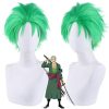 Kostum Cosplay Anime One Piece Roronoa Zoro Kostum Halloween Pakaian Peran Kimono Pakaian Seragam Pesta Set 5 - Official One Piece Store