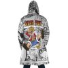 Luffy Gear 5 Comic Panels OP AOP Hooded Cloak Coat BACK Mockup - Official One Piece Store