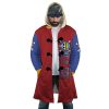 Luffy Gear 5 Sea Wave OP AOP Hooded Cloak Coat FRONT Mockup - Official One Piece Store