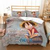 Monkey D Luffy Printed Bedding Set Anime ONE PIECE Cartoon 3D Children Duvet Cover Pillowcases Vintage.jpg 640x640 - Official One Piece Store