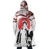 Monkey D. Luffy Pirate King One Piece AOP Hooded Cloak Coat BACK Mockup - Official One Piece Store