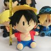 New 25cm One Piece Plush Toy Anime Luffy Chopper Ace Pattern Soft Stuffed Plush Dolls Toys 2 - Official One Piece Store