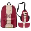 One Piece 3 Pieces Set Backpack 3D Printing Travel School Students Schoolbag Laptop Backpack Shoulder Bag 1 - Official One Piece Store