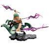 One Piece Action Figure Three Knife Fighting Skill Roronoa Zoro Anime Model Decorations PVC Toy Gift 1 - Official One Piece Store