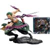 One Piece Action Figure Three Knife Fighting Skill Roronoa Zoro Anime Model Decorations PVC Toy Gift - Official One Piece Store