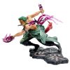 One Piece Action Figure Three Knife Fighting Skill Roronoa Zoro Anime Model Decorations PVC Toy Gift 2 - Official One Piece Store