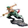 One Piece Action Figure Three Knife Fighting Skill Roronoa Zoro Anime Model Decorations PVC Toy Gift 3 - Official One Piece Store