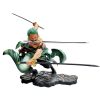 One Piece Action Figure Three Knife Fighting Skill Roronoa Zoro Anime Model Decorations PVC Toy Gift 4 - Official One Piece Store