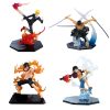 One Piece Anime Monkey D Luffy Roronoa Ace Pvc Action Model Collection Cool Stunt Figure Toy - Official One Piece Store
