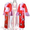 One Piece Cosplay Boa Hancock Costume Sexy Empire Red Kimono Dress Anime Clothing Halloween Costumes For 2 - Official One Piece Store