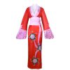 One Piece Cosplay Boa Hancock Costume Sexy Empire Red Kimono Dress Anime Clothing Halloween Costumes For 3 - Official One Piece Store