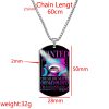 One Piece Luffy Necklace Stainless Steel Colorful Anime New Season Sun God Shape Tag Keychain Pendant 1 - Official One Piece Store