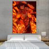 One Piece Portgas D Ace Fire Fist Power Orange 1pc Wall Art 1 - Official One Piece Store