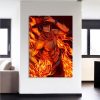 One Piece Portgas D Ace Fire Fist Power Orange 1pc Wall Art 2 - Official One Piece Store