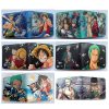 One Piece Wallet Cartoons Luffy Roronoa Zoro Figures Cosplay Men Women PU Coin Purse Card Holder - Official One Piece Store