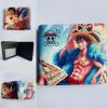 One Piece Wallet Cartoons Luffy Roronoa Zoro Figures Cosplay Men Women PU Coin Purse Card Holder 2 - Official One Piece Store