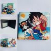 One Piece Wallet Cartoons Luffy Roronoa Zoro Figures Cosplay Men Women PU Coin Purse Card Holder 4 - Official One Piece Store