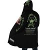 Roronoa Zoro One Piece AOP Hooded Cloak Coat SIDE Mockup - Official One Piece Store