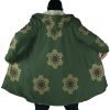 Roronoa Zoro Wano Country Arc Hooded Cloak Coat NO HOOD Mockup - Official One Piece Store