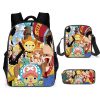 Three piece Set One Piece One Piece Cartoon School Bag Primary School Student Backpack Backpack Children 2 - Official One Piece Store