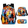 Three piece Set One Piece One Piece Cartoon School Bag Primary School Student Backpack Backpack Children 4 - Official One Piece Store