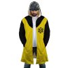 Trafalgar Law One Piece Hooded Cloak Coat FRONT Mockup - Official One Piece Store