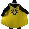 Trafalgar Law One Piece Hooded Cloak Coat NO HOOD Mockup - Official One Piece Store