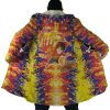 Trippy Luffy One Piece AOP Hooded Cloak Coat NO HOOD Mockup - Official One Piece Store