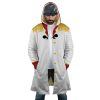 Whitebeard Edward One Piece AOP Hooded Cloak Coat FRONT Mockup - Official One Piece Store