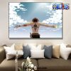 beautiful sky one piece portgas d ace wall art 541 - Official One Piece Store