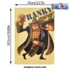 funny one piece franky kraft paper poster 560 - Official One Piece Store