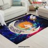 nami one piece love you to the moon galaxy carpet rug home room decor back 342 - Official One Piece Store