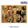 one piece character profile kraft paper poster 314 - Official One Piece Store