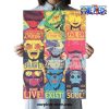 one piece characters retro kraft paper poster bar cafe 768 - Official One Piece Store