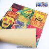 one piece characters retro kraft paper poster bar cafe 843 - Official One Piece Store