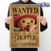 one piece chopper wanted kraft paper poster 117 - Official One Piece Store