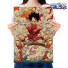 one piece luffy smoke kraft paper poster 770 - Official One Piece Store