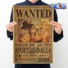 one piece portgas d ace wanted kraft paper poster 405 - Official One Piece Store