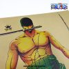 one piece roronoa zoro three sword kraft paper poster 925 - Official One Piece Store