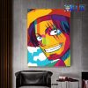 one piece wall art ace 3d canvas 446 - Official One Piece Store