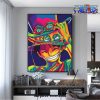 one piece wall art king luffy canvas 583 - Official One Piece Store